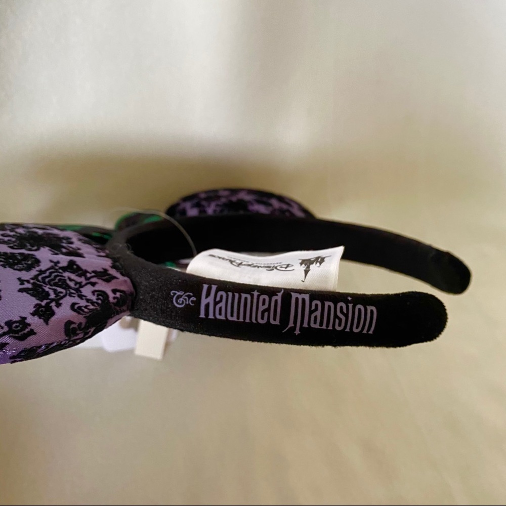 Disney Parks Haunted Mansion Minnie Ears Headband - Picture 8 of 8